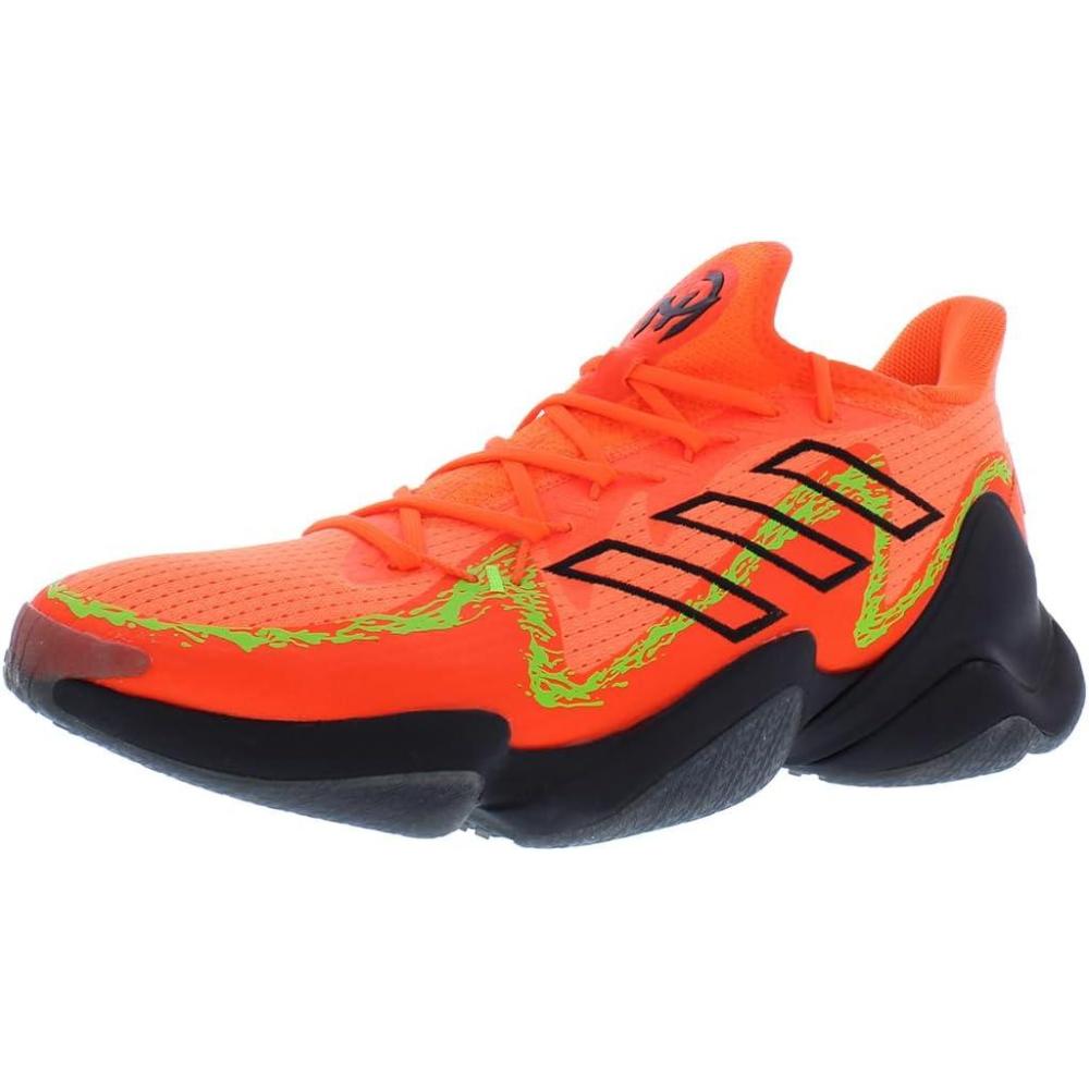 imageadidas Mens Mahomes 1 Impact FLX SneakerTeam Solar OrangeCore BlackTeam Solar Orange