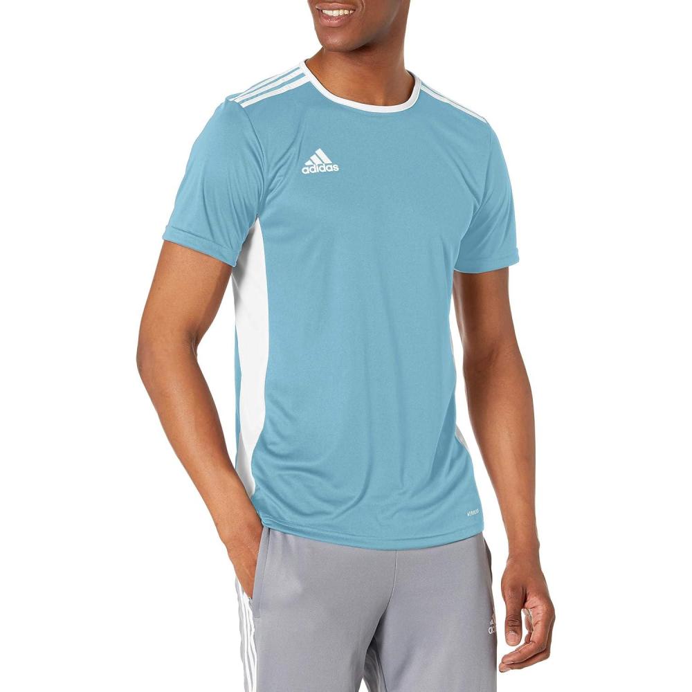imageadidas Mens Short ENTRADA 18 JSYClear Blue