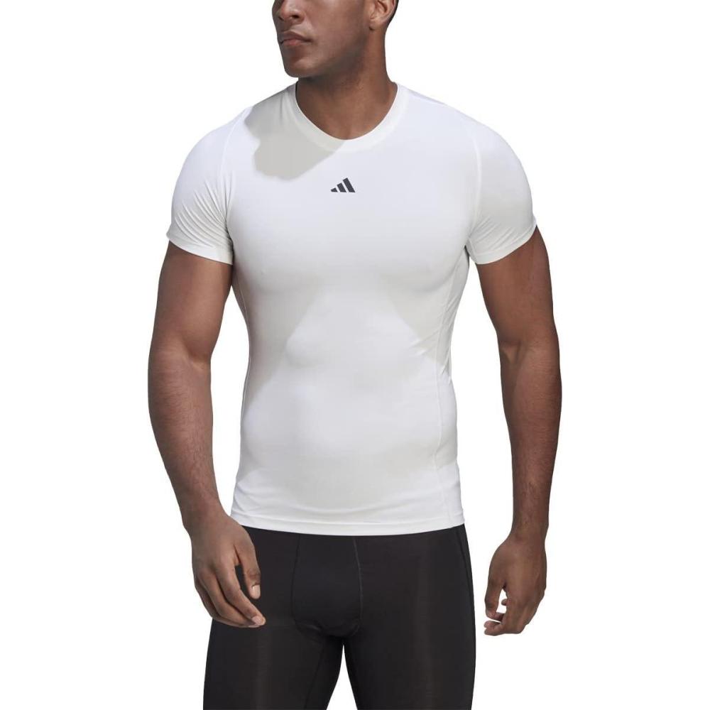 imageadidas Mens Techfit Training TeeWhite