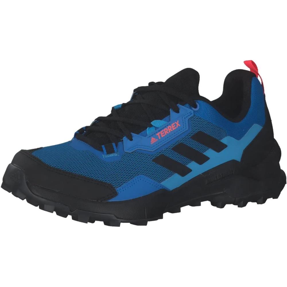 imageadidas Mens Terrex Ax4 Hiking SneakerBlue RushCore BlackTurbo