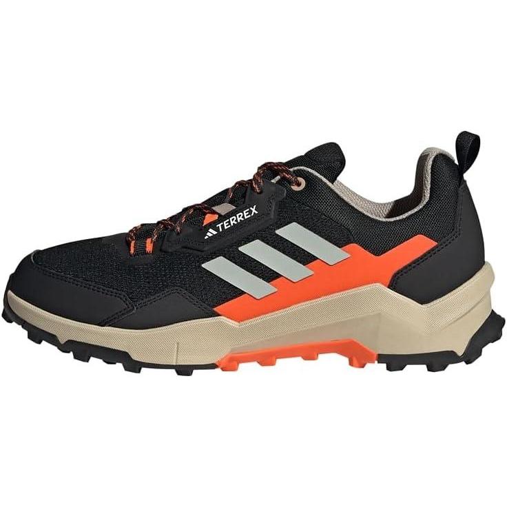 imageadidas Mens Terrex Ax4 Hiking SneakerCore Black Wonder Silver Orange