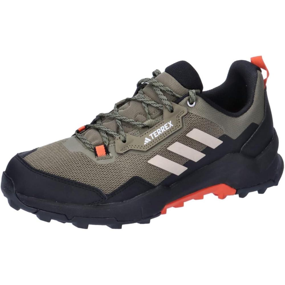 imageadidas Mens Terrex Ax4 Hiking SneakerOlive Strata Wonder Beige Core Black