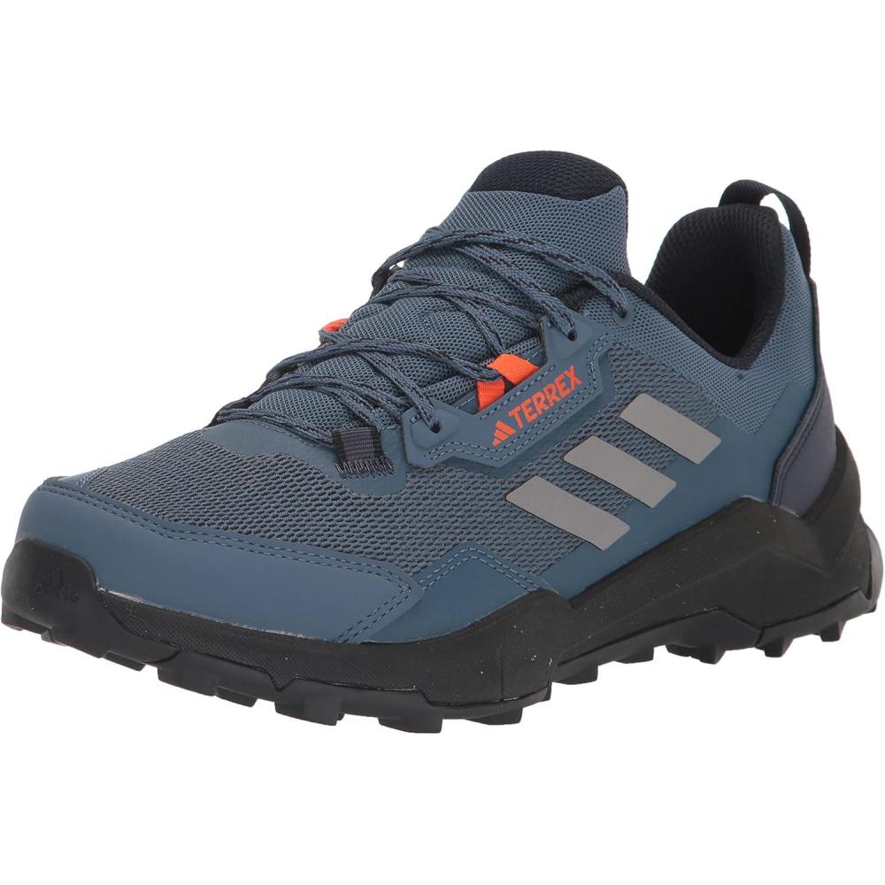 imageadidas Mens Terrex Ax4 Hiking SneakerWonder SteelGreyImpact Orange