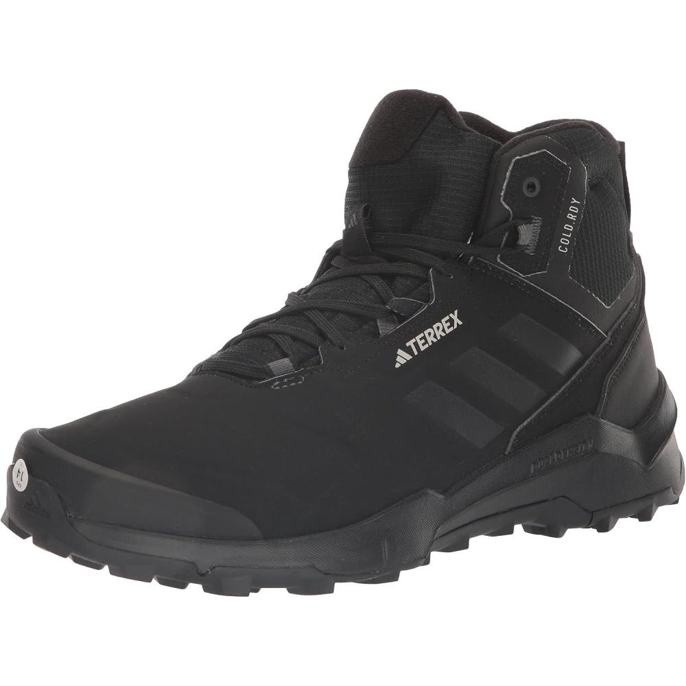 imageadidas Mens Terrex Ax4 Mid Coldrdy SneakerBlackBlackGrey