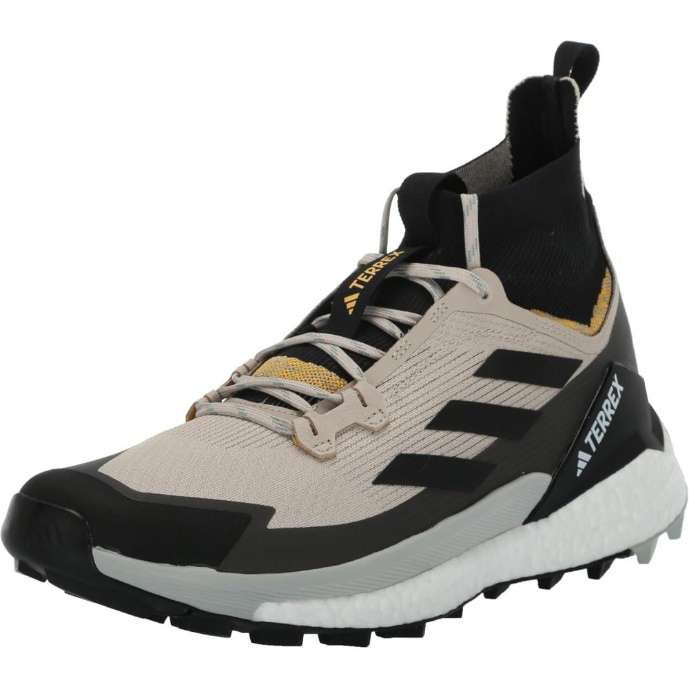 imageadidas Mens Terrex Free Hiker 20 SneakerWonder BeigeBlackSemi Spark