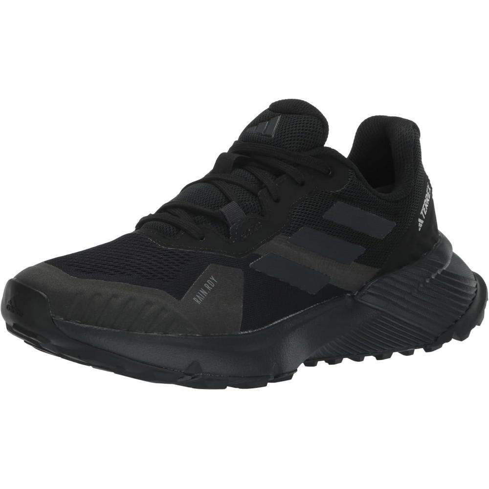 imageadidas Mens Terrex Soulstride RainRDY SneakersBlackCarbonGrey