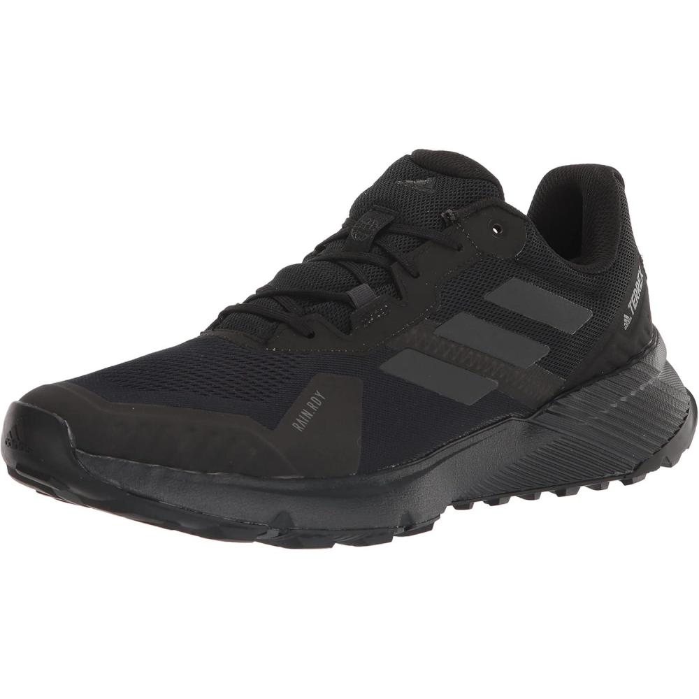 imageadidas Mens Terrex Soulstride RainRDY SneakersCore BlackCarbonGrey Six