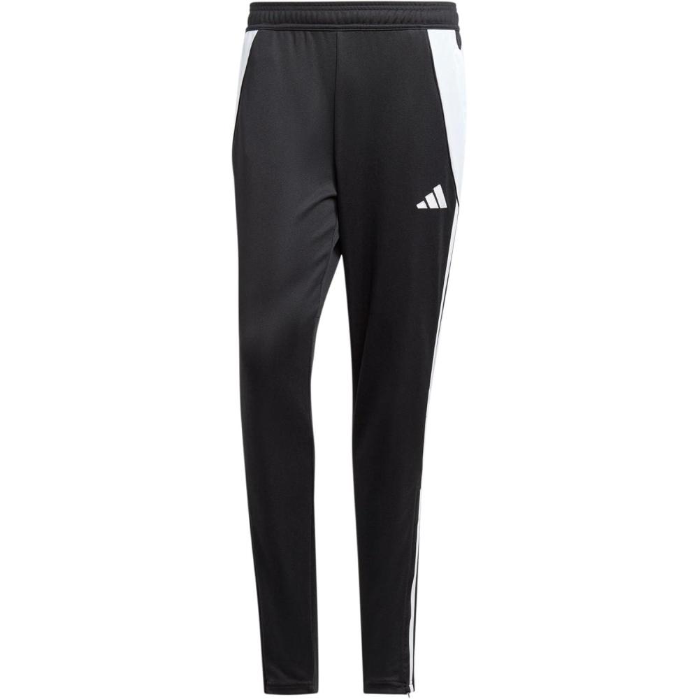 imageadidas Mens Tiro 24 Soccer Tracksuit PantsBlackWhite