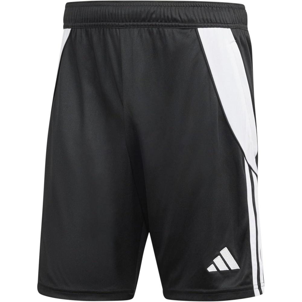 imageadidas Mens Tiro 24 Training ShortsBlackWhiteBlack