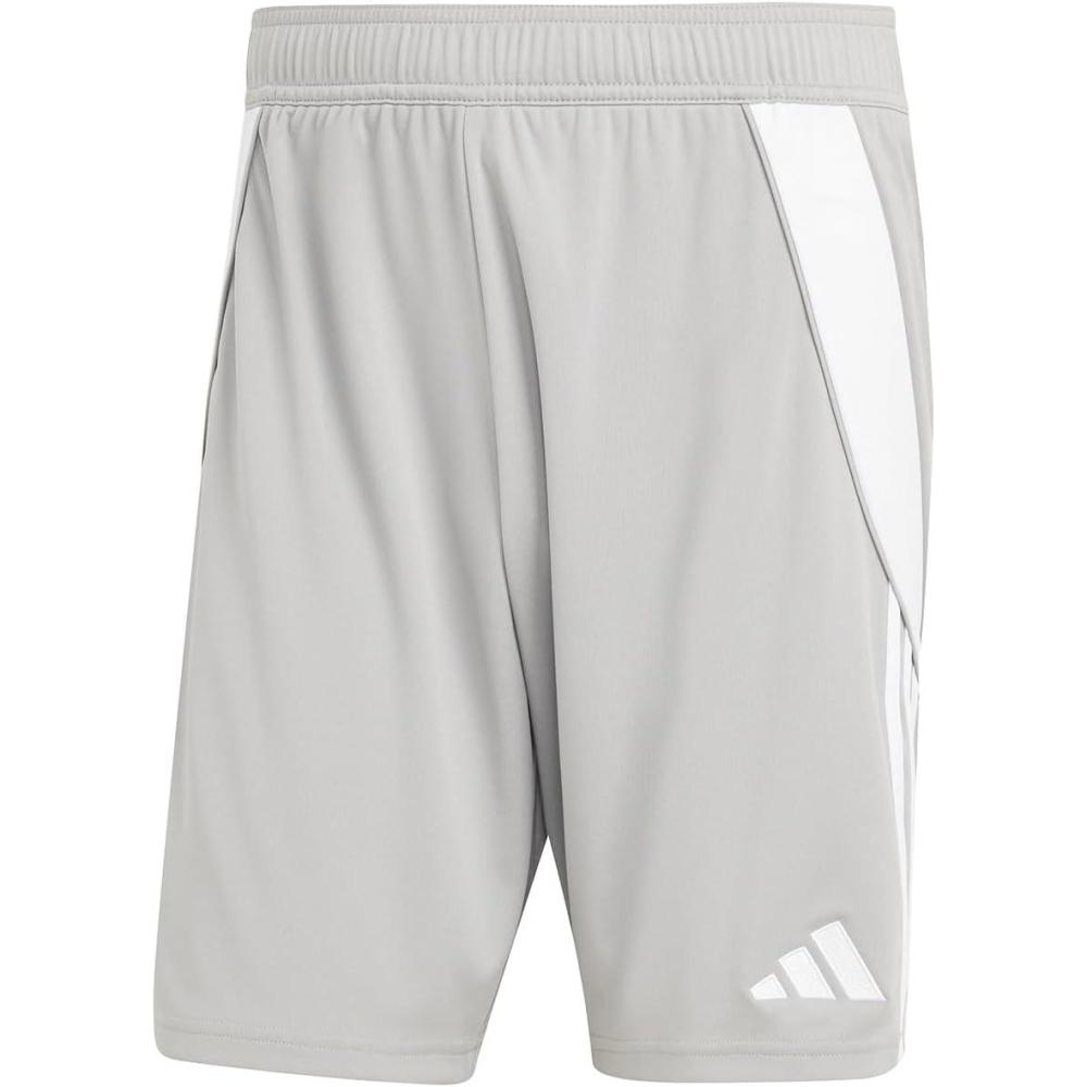imageadidas Mens Tiro 24 Training ShortsTeam Mid GreyWhite