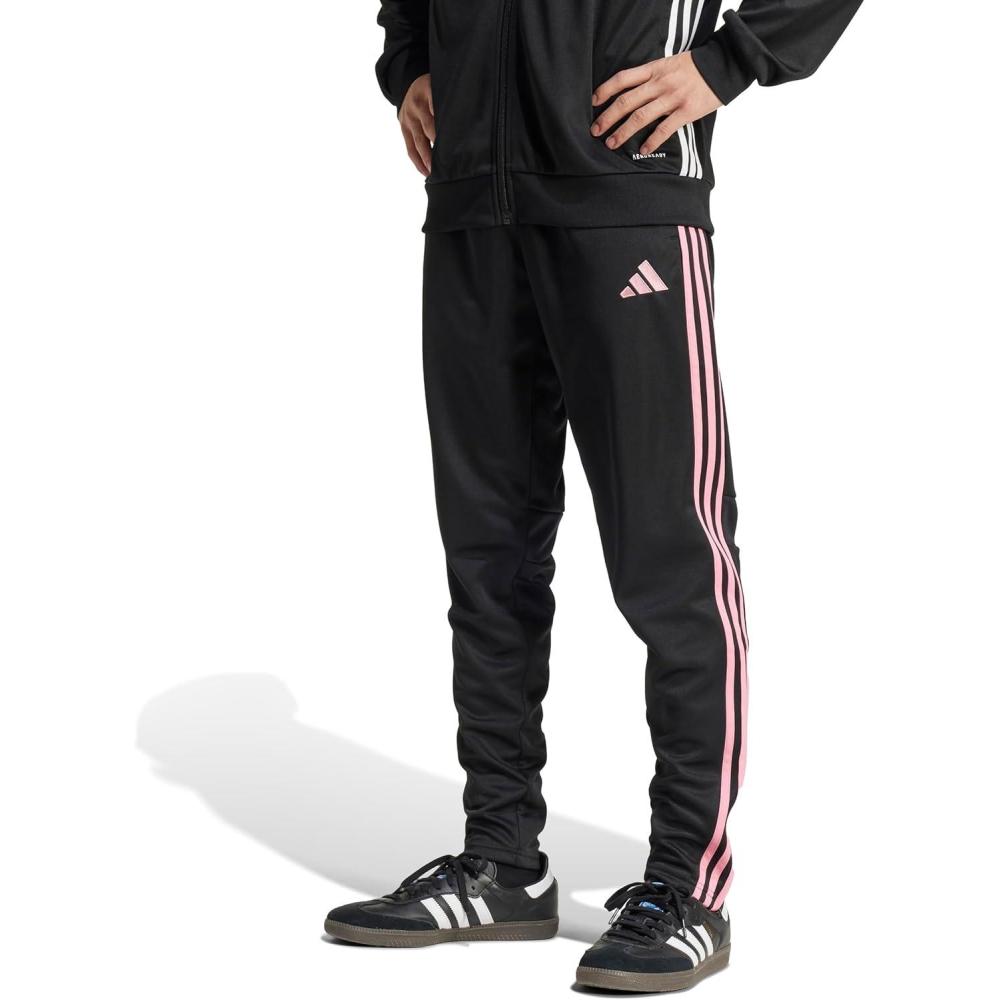 imageadidas Mens Tiro 25 Essentials Training PantsBlackEasy Pink