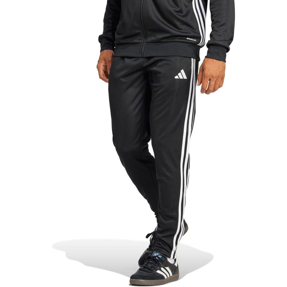imageadidas Mens Tiro 25 Essentials Training PantsBlackWhite