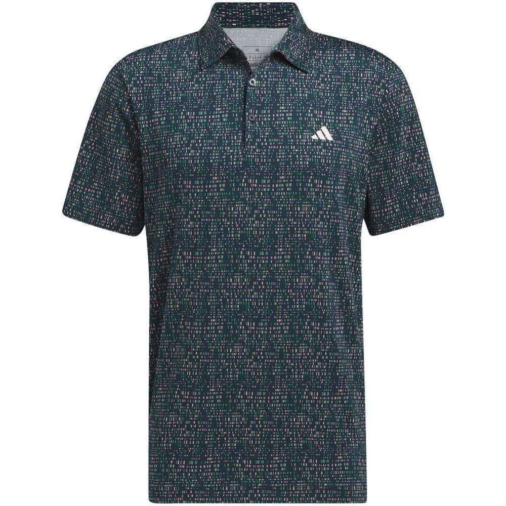 imageadidas Mens Ultimate365 Power Grid Print Polo ShirtCollegiate Navy