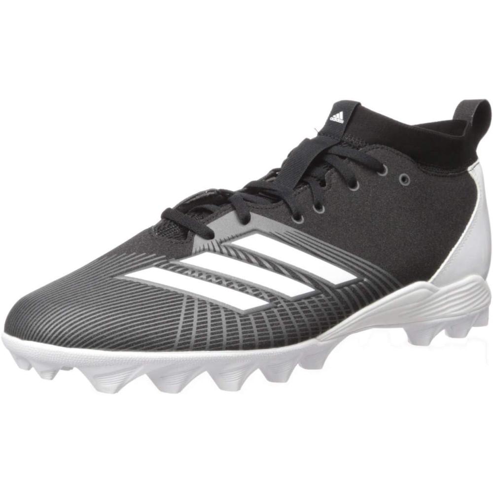 imageadidas UnisexChild Adizero Spark SneakerBlackWhiteNight Metallic
