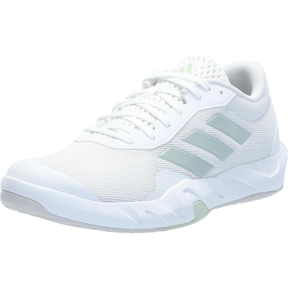imageadidas Womens Amplimove Training SneakerWhiteLinen Green MetDash Grey