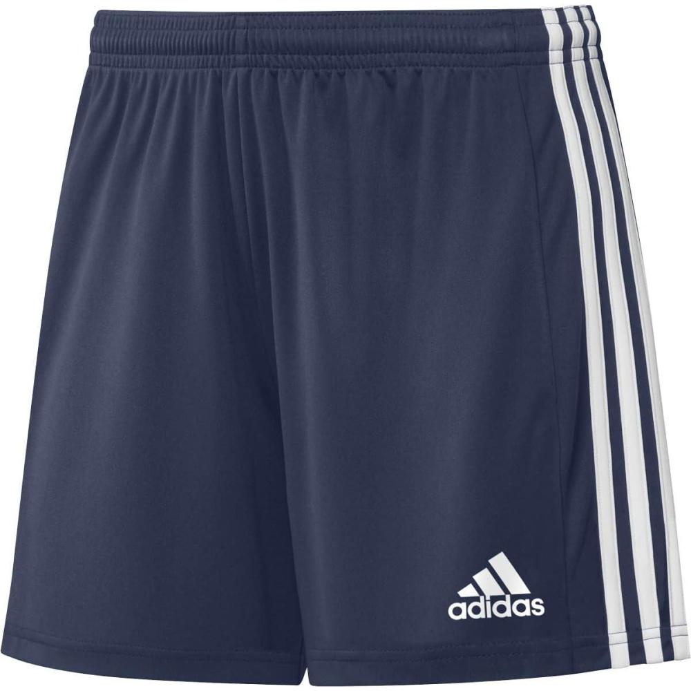 imageadidas Womens Squadra ShortsTeam Navy BlueWhite Bottom Logo