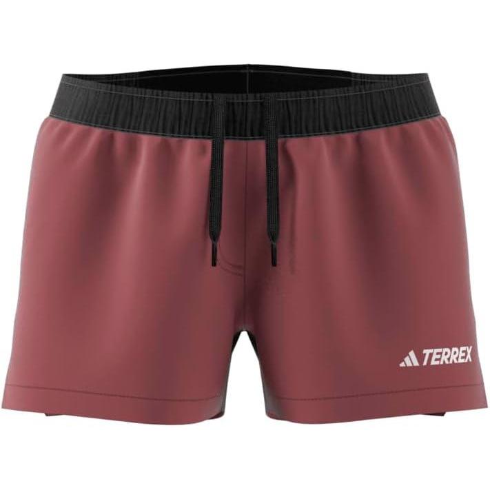 imageadidas Womens Terrex Multi Trail Running ShortsQuiet Crimson