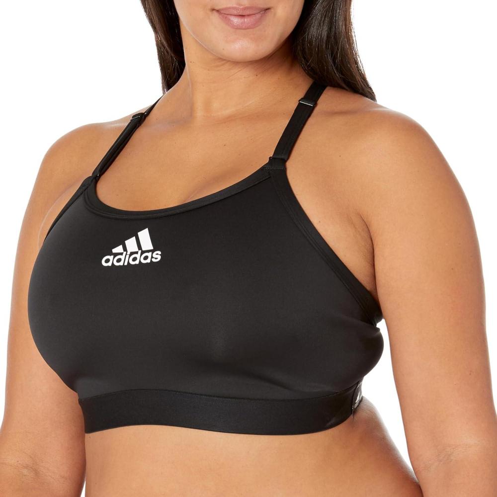 imageadidas Womens Training Light Support Good Level BraCore Black