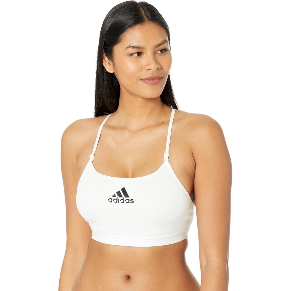 imageadidas Womens Training Light Support Good Level BraWhite