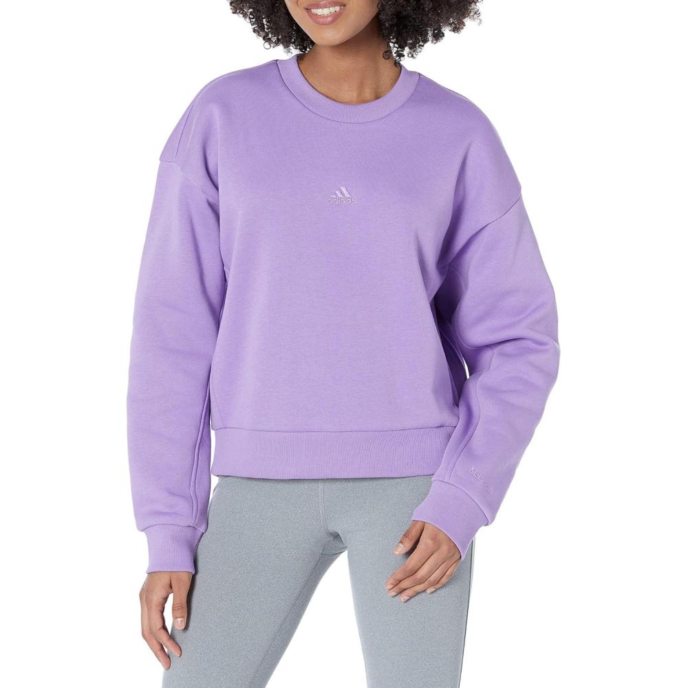 imageadidas womens All Szn SweatshirtViolet Fusion
