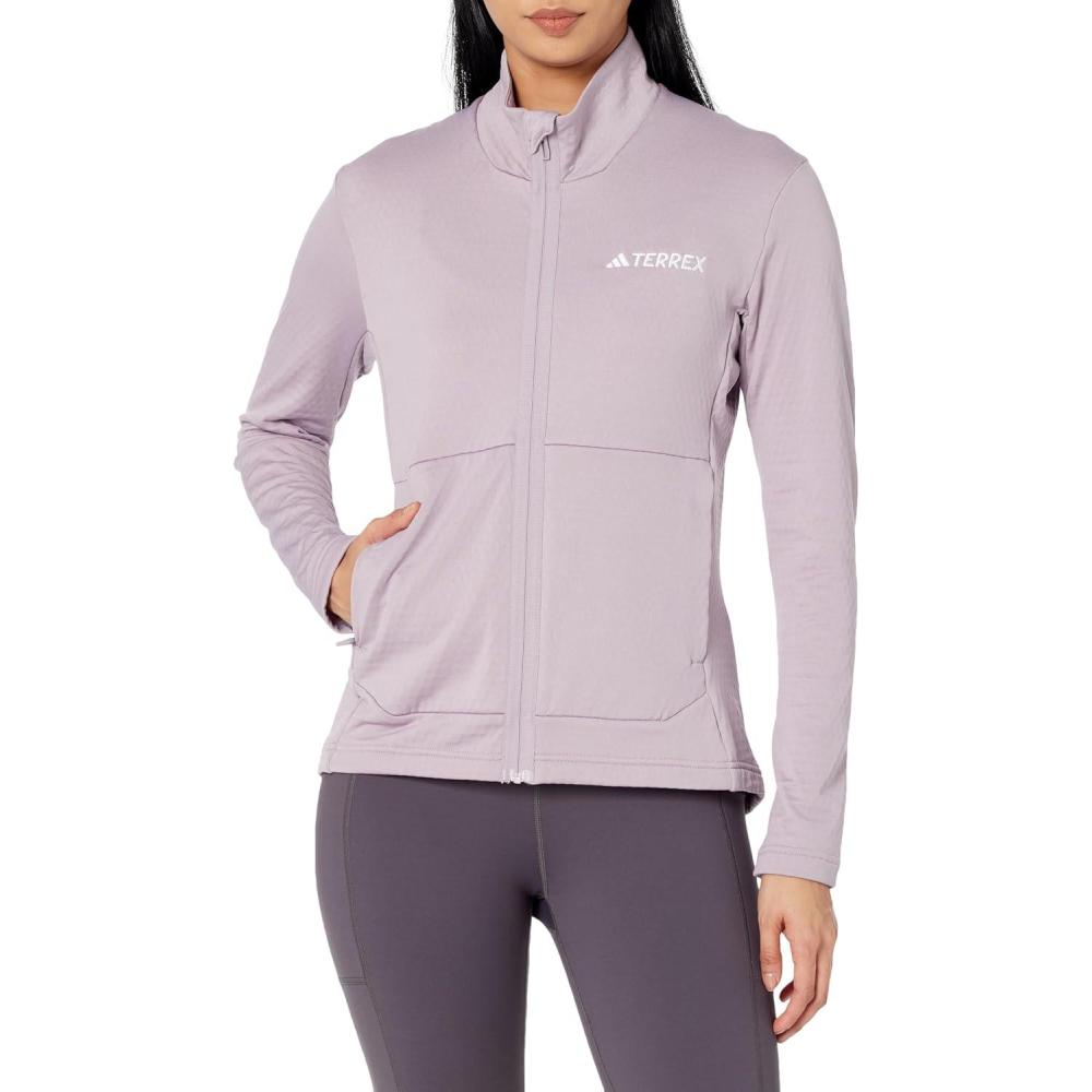 imageadidas womens Terrex Multi Light Fleece Fullzip Jacket