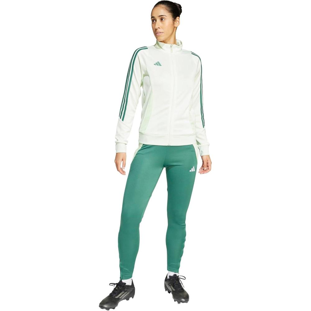 imageadidas womens Tiro 24 Training JacketGreen MistForest