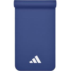 adidas Fitness Mat – Lightweight – Non Slip Yoga Mat, 7mm or 10mm(Blue)