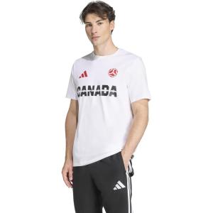 adidas Mens Host Nation T-Shirt(White/Canada)