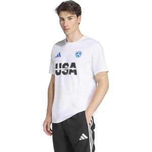 adidas Mens Host Nation T-Shirt(White/Usa)