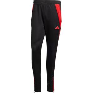adidas Men’s Tiro 24 Soccer Tracksuit Pants(Black / Team Power Red 2 / White / Royal)