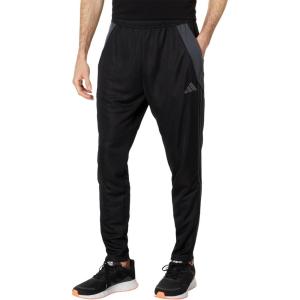 adidas Men’s Tiro 24 Soccer Tracksuit Pants(Black/Solid Grey)