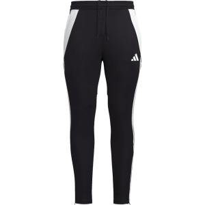 adidas Men’s Tiro 24 Soccer Tracksuit Pants(Black/White/Black)