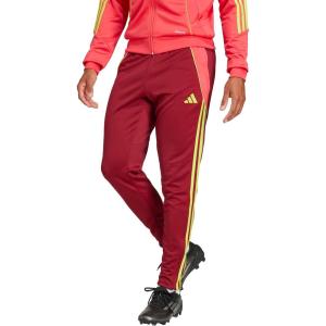 adidas Men’s Tiro 24 Soccer Tracksuit Pants(Team Collegiate Burgundy/Semi Solar Yellow)