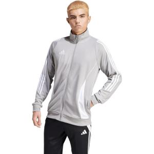 adidas Men’s Tiro 24 Training Jacket(Team Mid Grey/White)