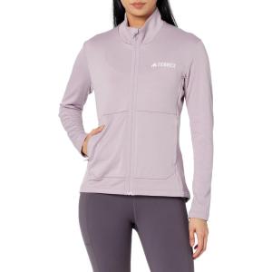 adidas womens Terrex Multi Light Fleece Full-zip Jacket