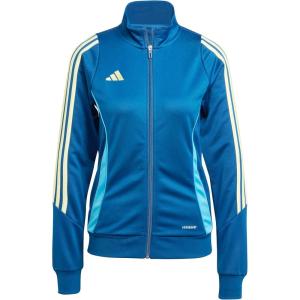 adidas womens Tiro 24 Training Jacket(Marine/Pearl Citrine)