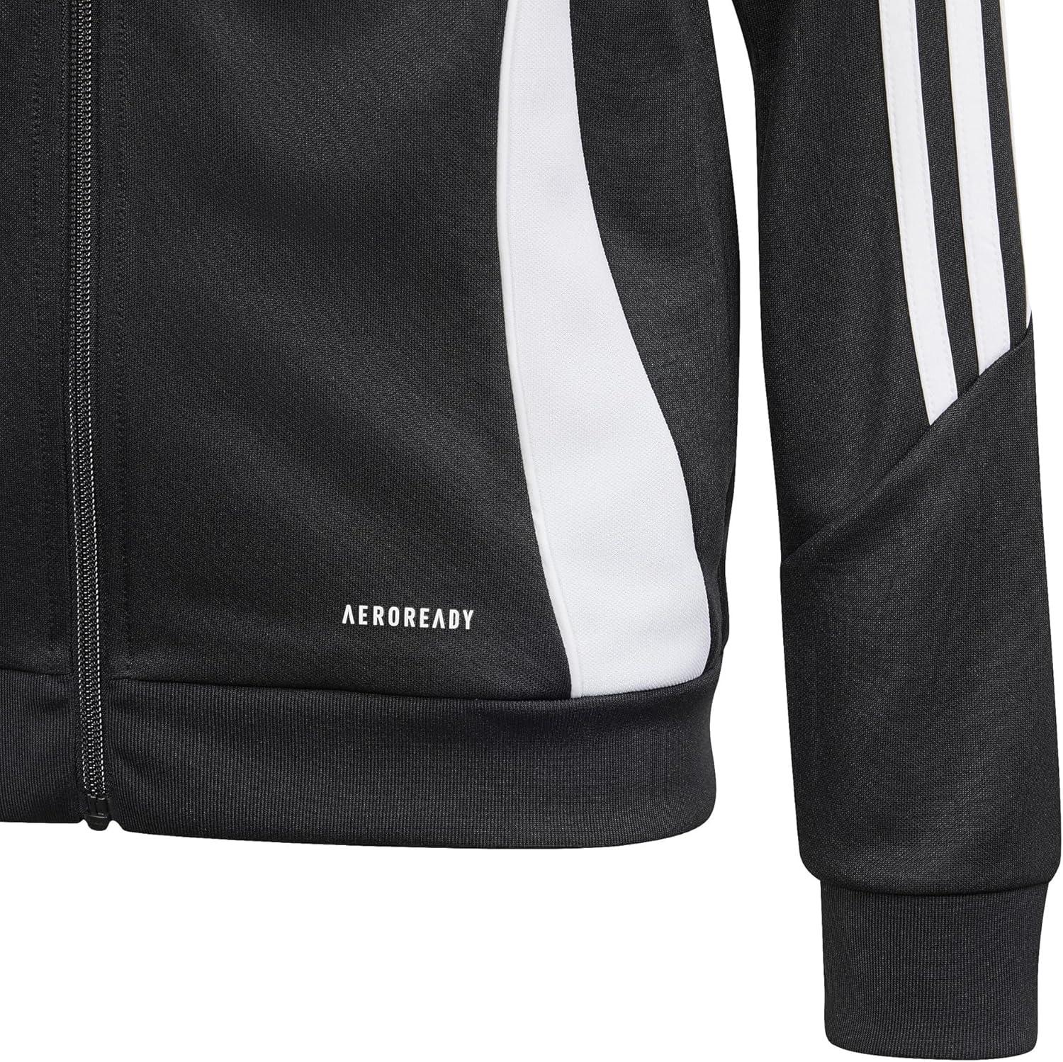 imageadidas Boys Tiro 24 Training JacketBlackWhite