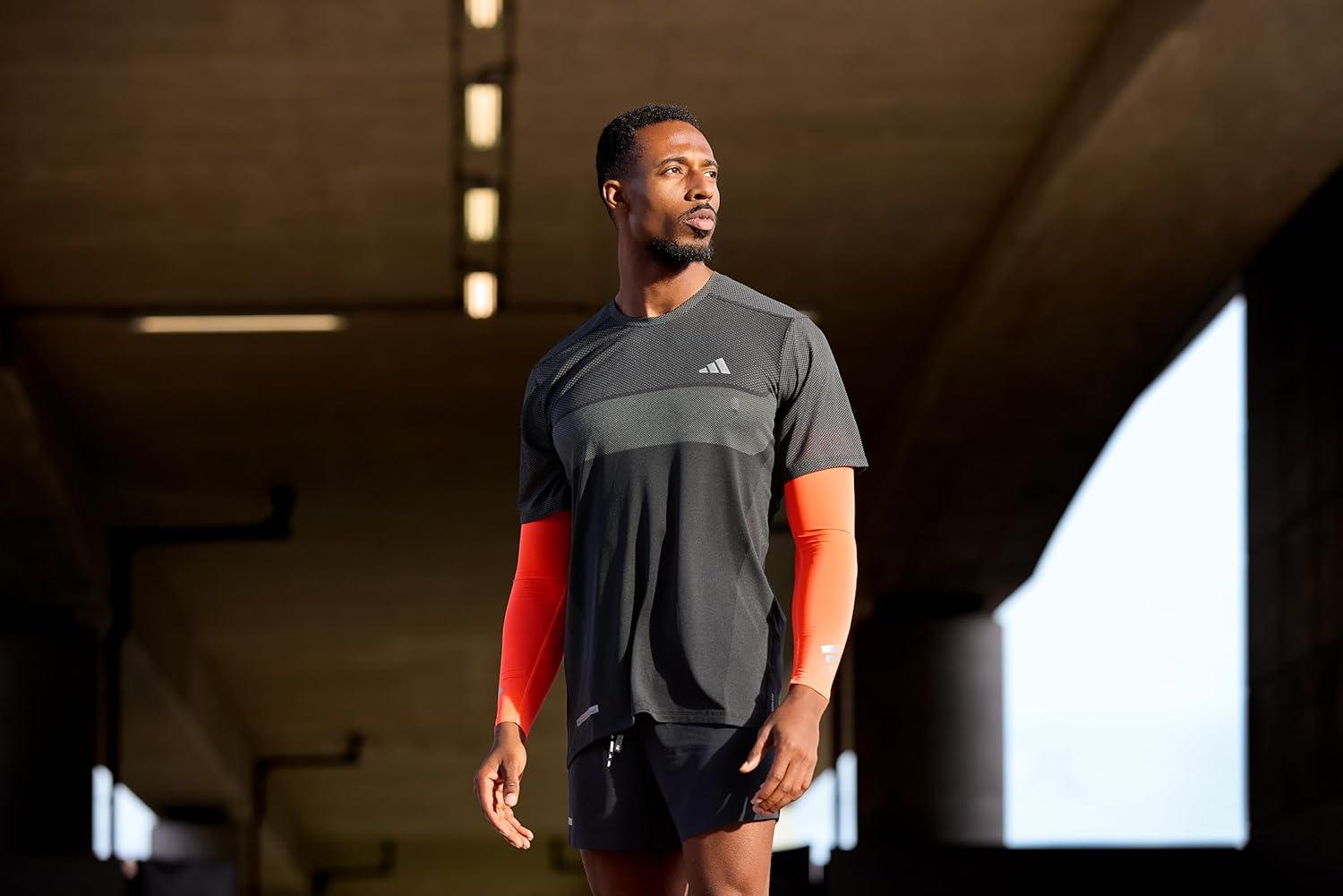 imageadidas Compression Arm Sleeves Lightweight TemperatureRegulating Compression SleevesRed