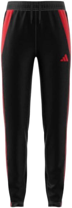 imageadidas Girls Tiro 24 Training PantsBlackTeam Power RedWhiteTeam Royal Blue