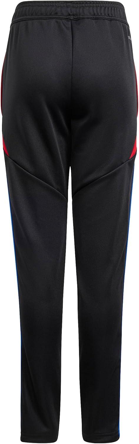 imageadidas Girls Tiro 24 Training PantsBlackTeam Power RedWhiteTeam Royal Blue