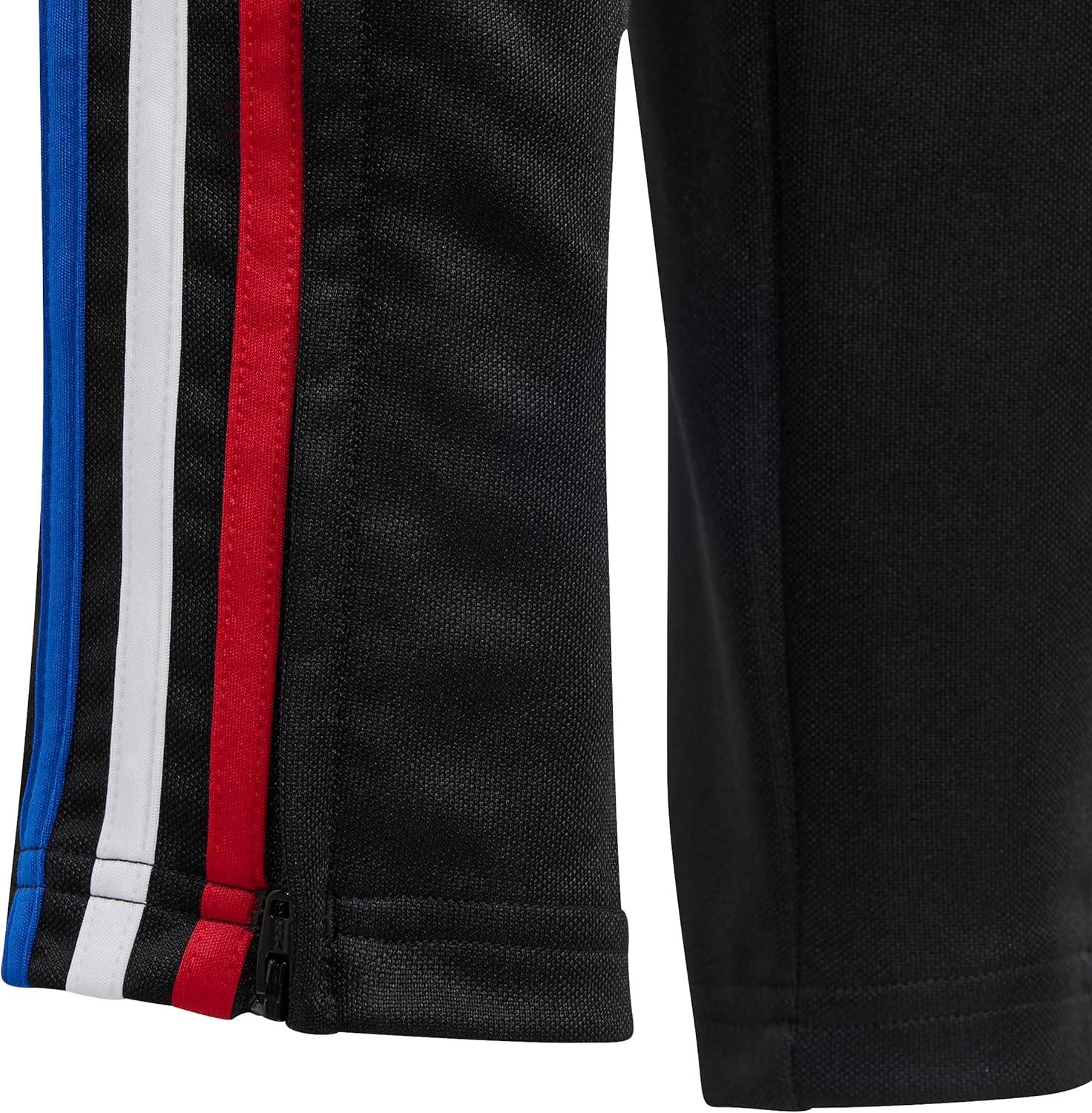 imageadidas Girls Tiro 24 Training PantsBlackTeam Power RedWhiteTeam Royal Blue