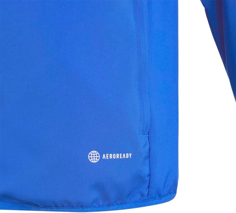 imageadidas Kids Boys Tiro23 League Windbreaker Soccer Cleats Full Zip WhiteTeam Royal Blue