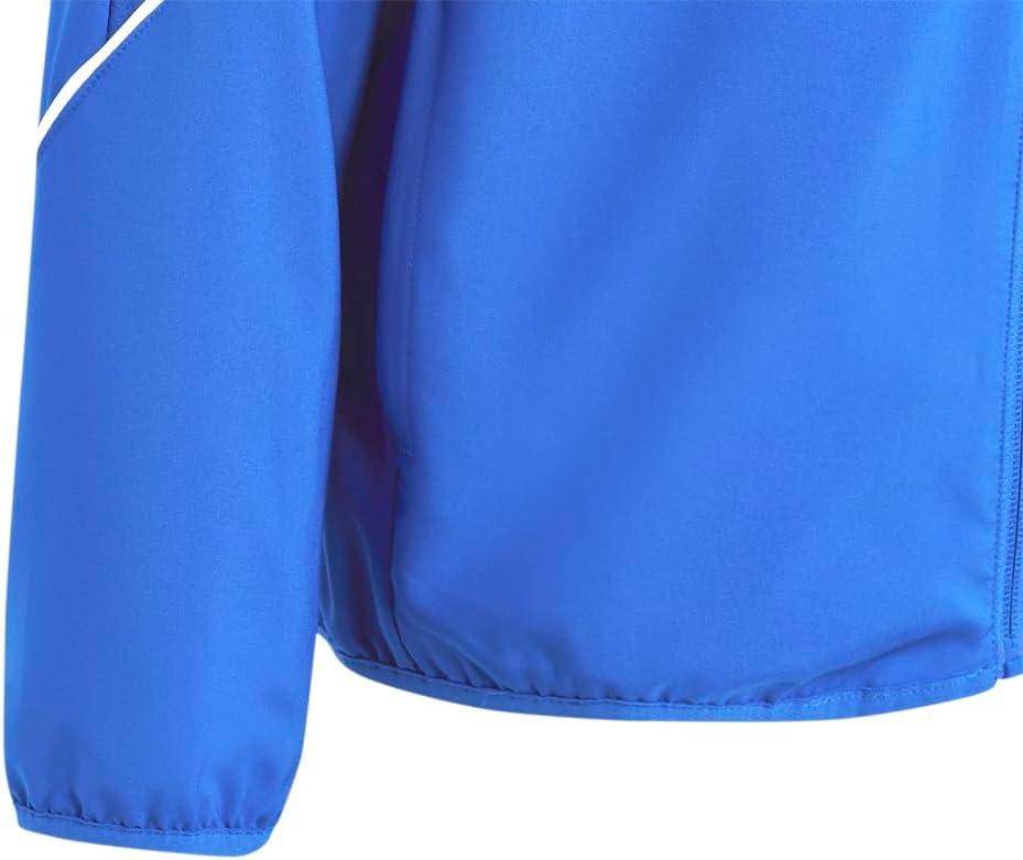 imageadidas Kids Boys Tiro23 League Windbreaker Soccer Cleats Full Zip WhiteTeam Royal Blue