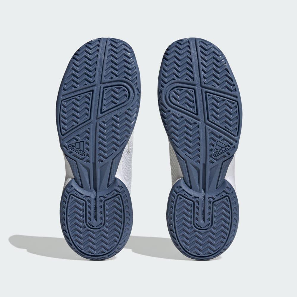 imageadidas Kids Court Flash SneakersWhiteBlackCrew Blue