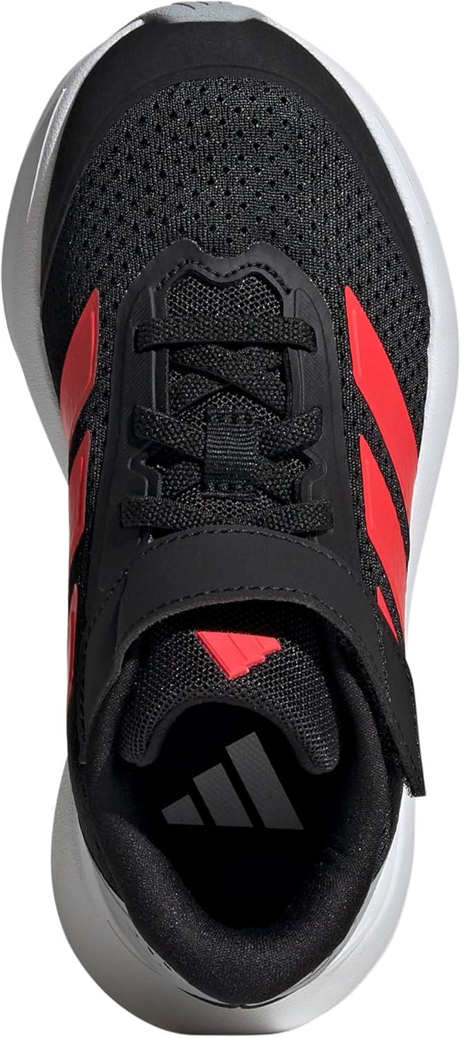 imageadidas Kids Duramo SL Elastic Lace SneakersBlackLucid RedHalo Silver