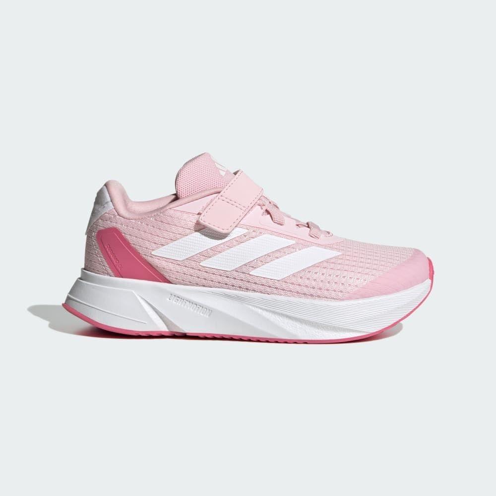 imageadidas Kids Duramo SL Elastic Lace SneakersClear PinkWhitePink Fusion