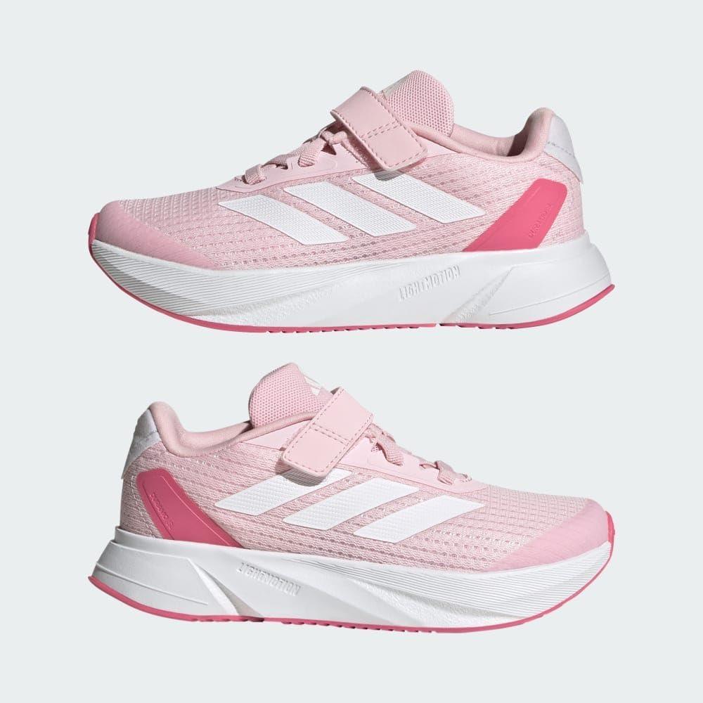 imageadidas Kids Duramo SL Elastic Lace SneakersClear PinkWhitePink Fusion