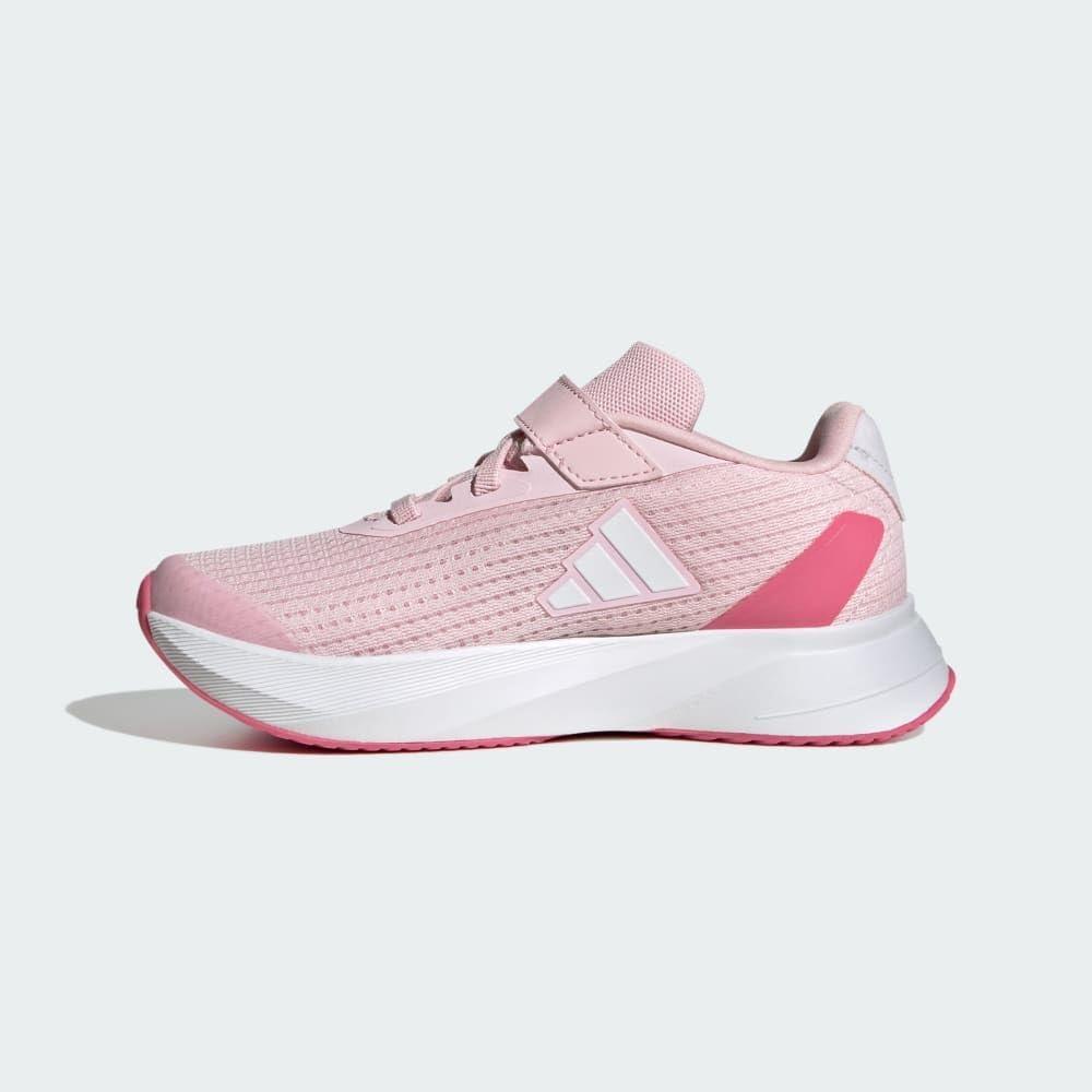 imageadidas Kids Duramo SL Elastic Lace SneakersClear PinkWhitePink Fusion