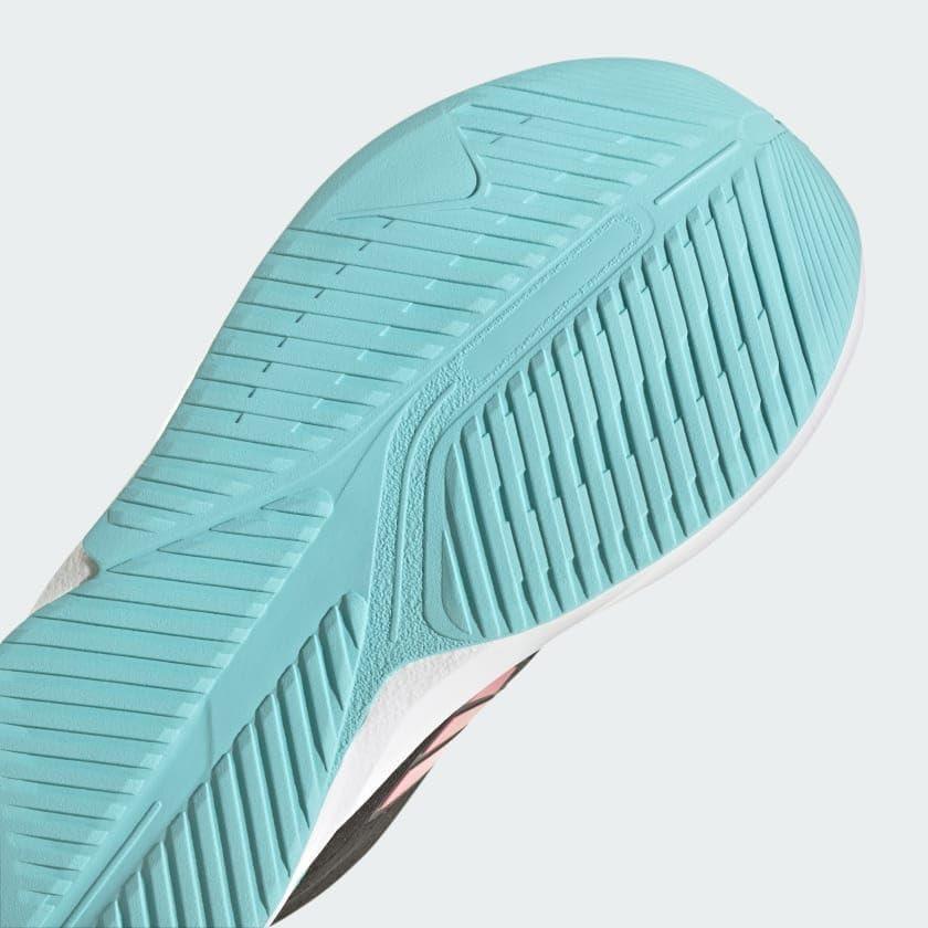 imageadidas Kids Duramo SL Elastic Lace SneakersCore BlackPink FusionWhite