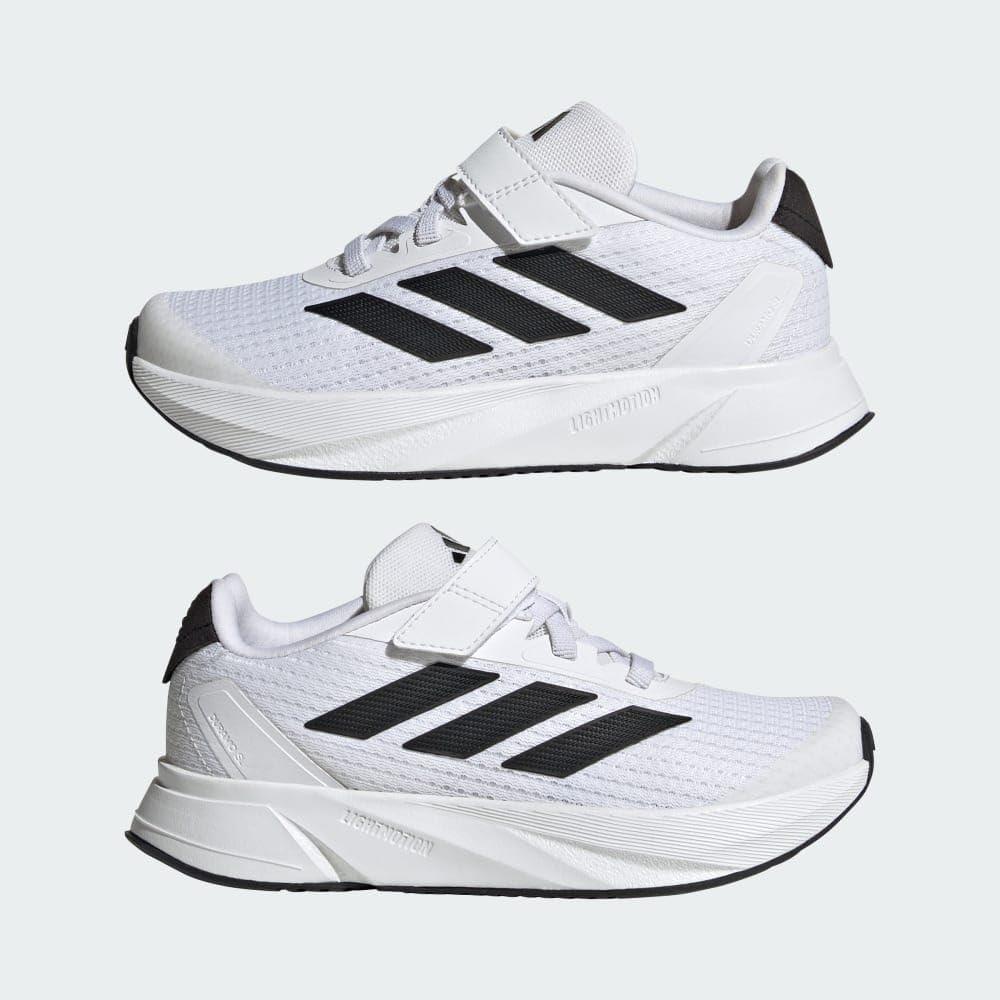 imageadidas Kids Duramo SL Elastic Lace SneakersWhiteCore BlackGrey